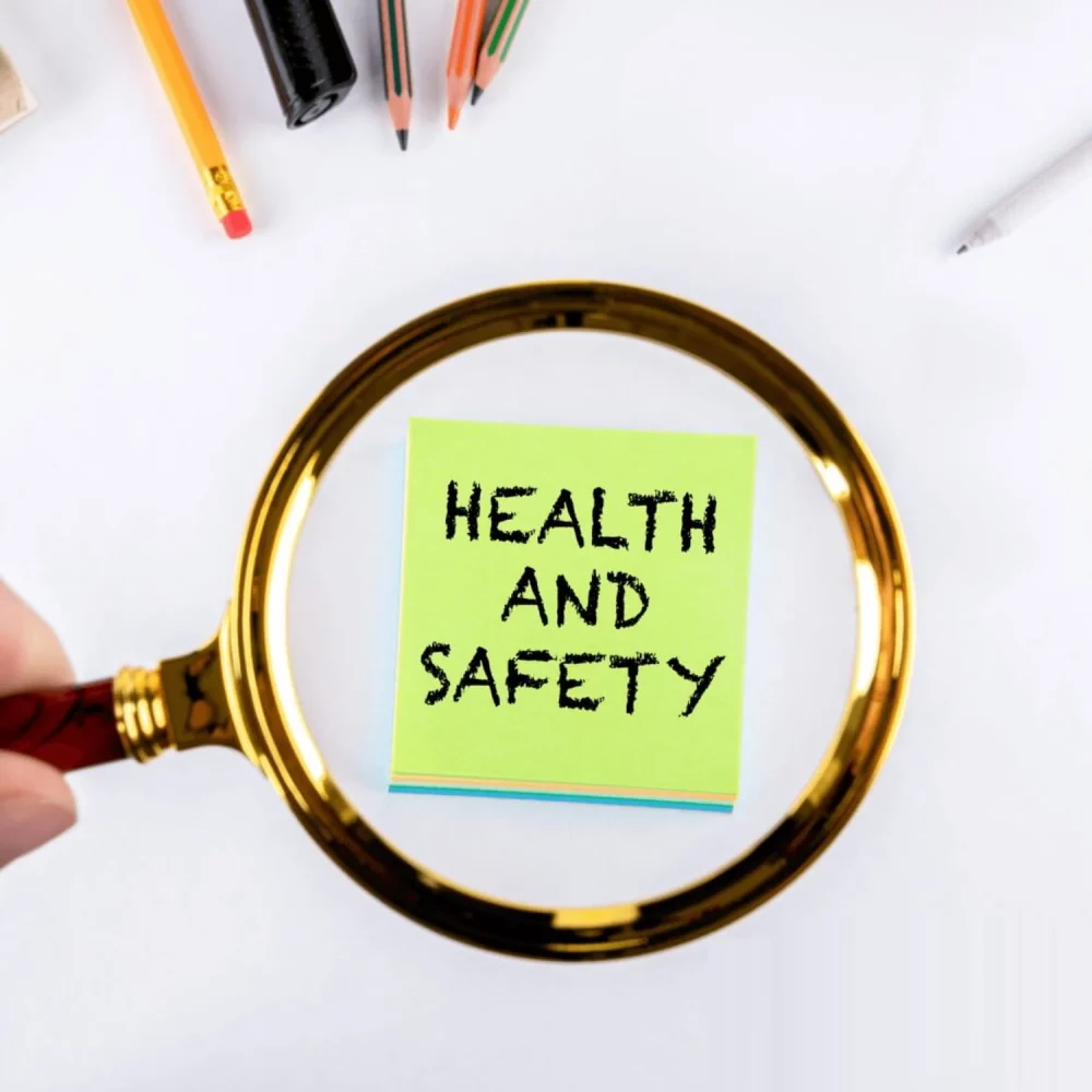 Health and safety glass 1